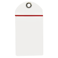 Card Holder, Soft, Portrait, Press Seal with Padlock Hole (Qty 100)